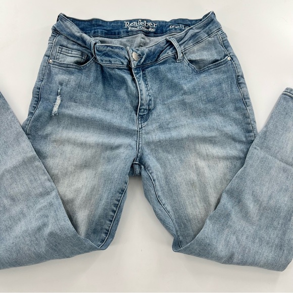 Resferber Jeans distressed Roma Collection size 14 Capri - Picture 1 of 6
